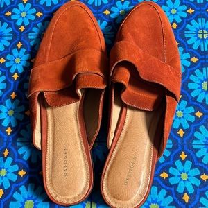 Suede Halogen Mules